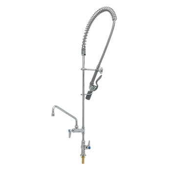 T&S-B-2285-12-CR-BC: (EasyInstall) Pre-Rinse Faucet Assembly, with Add On Faucet