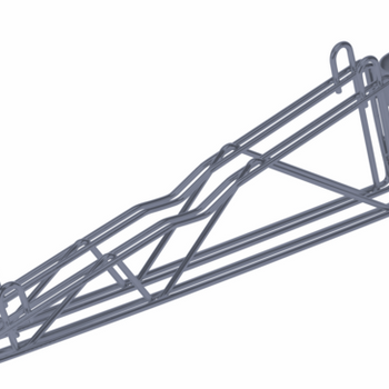 Qua-DCB18GY: Shelving Bracket, Post Mount