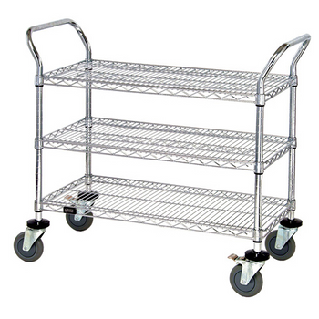 Qua-WRSC-2436-3: Cart, Utility/Bussing