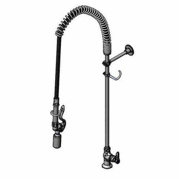 T&S-B-2285-CR-BC: (EasyInstall) Pre-Rinse Faucet Assembly