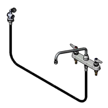 T&S-B-1172-01: Faucet, with Spray Hose