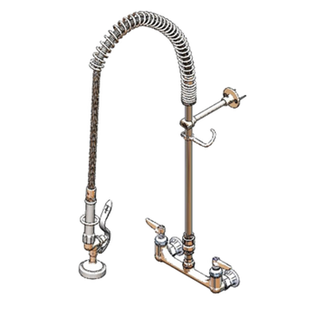 T&S-B-0133-V-B-68H: (EasyInstall) Pre-Rinse Faucet Assembly