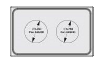 Vol-8242216: (Miramar®) Adapter Plate