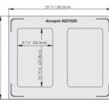 Vol-8250214: (Miramar®) Adapter Plate