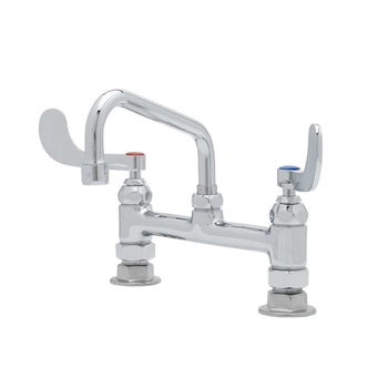 T&S-B-0220-061X-WH4: Faucet, Deck Mount