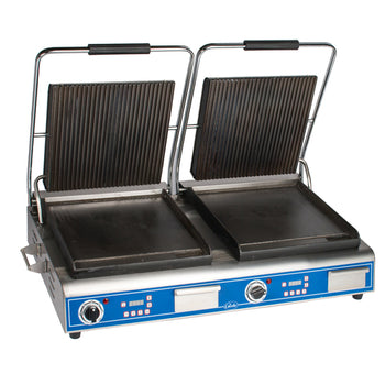 Glo-GPGSDUE14D: (Globe) Sandwich / Panini Grill