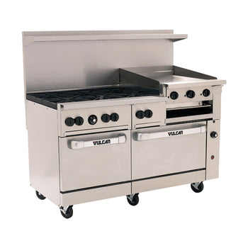 Vul-60SS-6B24GBN: (Endurance) Range, 60" Restaurant, Gas