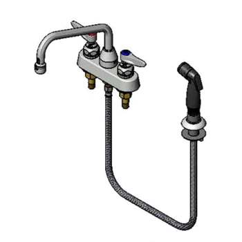 T&S-B-1171-07: Faucet, with Spray Hose