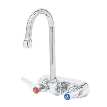 T&S-B-1146-02ACR-AM: Faucet, Wall / Splash Mount