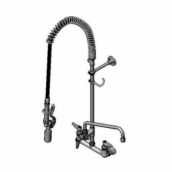 T&S-B-0133-12WCRBCT: (EasyInstall) Pre-Rinse Faucet Assembly