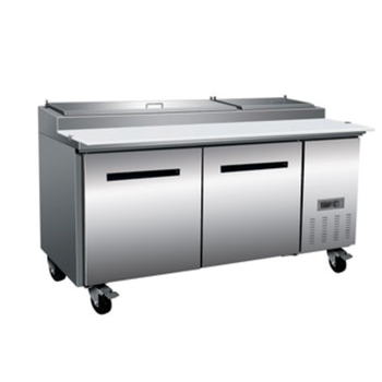 Max-MXCPP70HC: (Maxx Cold) Refrigerated Counter, Pizza Prep Table