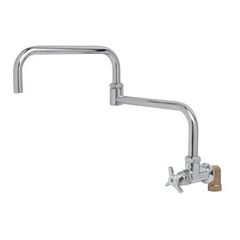 T&S-BF-0299-18DJ: (Big-Flo) Faucet, Wall / Splash Mount