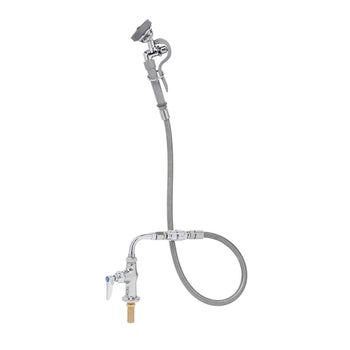 T&S-B-0205-60H-VB: Faucet, with Spray Hose