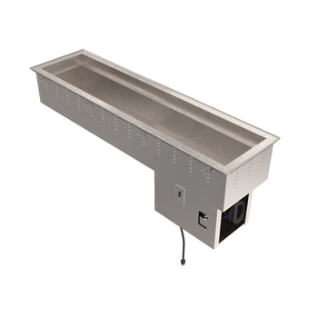 Vol-FC-4CS-04120-N: Cold Food Well Unit, Drop-In, Refrigerated