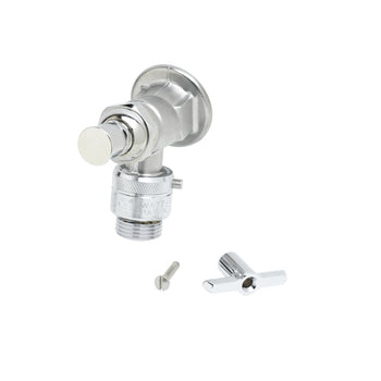 T&S-B-0737: Faucet, Single Wall Mount, with Hose Threads