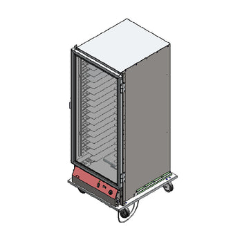 Bev-PHC70-32-A-4L2: Heated Holding Proofing Cabinet, Mobile