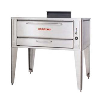 Blo-1048 SINGLE: Pizza Bake Oven, Deck-Type, Gas