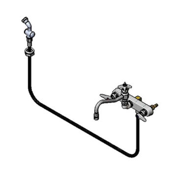 T&S-B-1157: Faucet, with Spray Hose