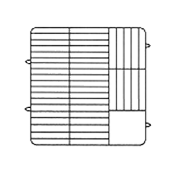 Vol-PM4806-2: (Plate Crate®) Dishwasher Rack, Plates