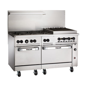 Vul-60SC-6B24CBN: (Endurance) Range, 60" Restaurant, Gas