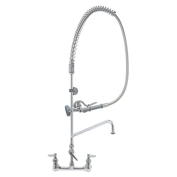 T&S-B-0133-18-CRBEK: (EasyInstall) Pre-Rinse Faucet Assembly, with Add On Faucet