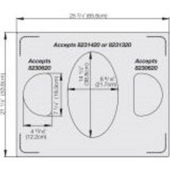 Vol-8250414: (Miramar®) Adapter Plate