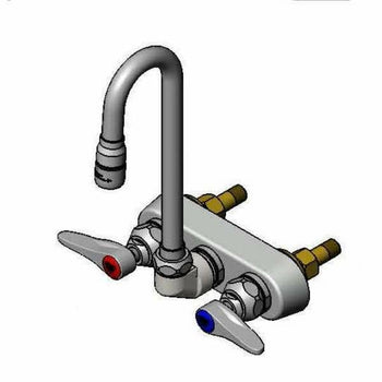 T&S-B-1115-132XN5QT: Faucet, Wall / Splash Mount