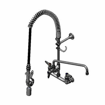 T&S-B-0133-16CRBJSX: (EasyInstall) Pre-Rinse Faucet Assembly, with Add On Faucet