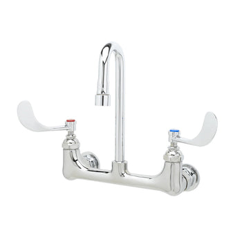 T&S-B-2443-F1-CR-SC: Faucet, Wall / Splash Mount