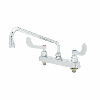 T&S-B-1123-WH4: Faucet, Deck Mount