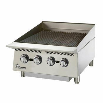 8124RCBB: (Ultra-Max) Charbroiler, Gas, Countertop