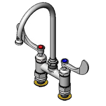 T&S-B-0325-CC-CR-W4: Faucet, Deck Mount