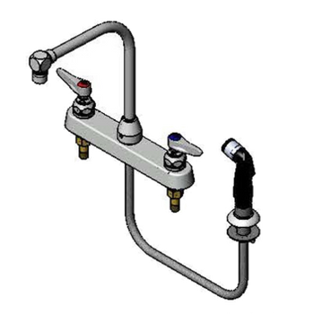 T&S-B-1173: Faucet, with Spray Hose