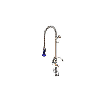 T&S-B-0113-A06-B08: (EasyInstall) Pre-Rinse Faucet Assembly, with Add On Faucet