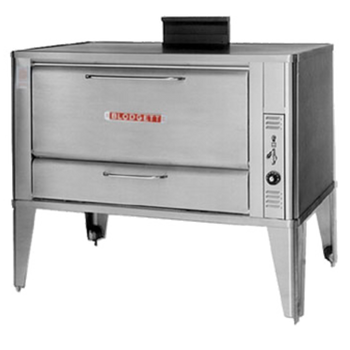 Blo-966 SINGLE: Oven, Deck-Type, Gas