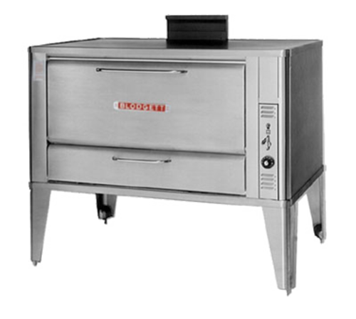 Blo-966 SINGLE: Oven, Deck-Type, Gas