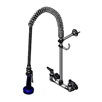 T&S-B-0133-B08-SWV: (EasyInstall) Pre-Rinse Faucet Assembly