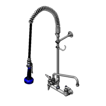 T&S-B-0133-12ACB8ST: Pre-Rinse Faucet Assembly, with Add On Faucet