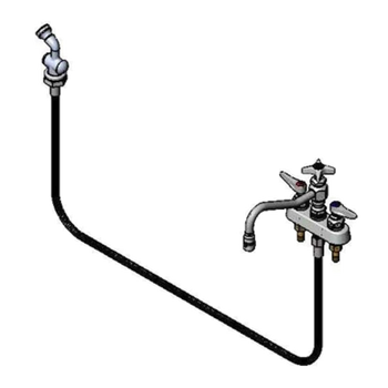 T&S-B-1152: Faucet, with Spray Hose