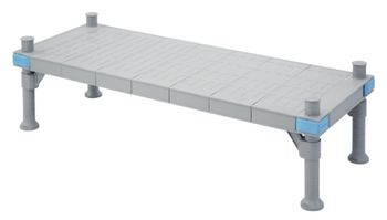 Qua-QP183614SP: (Millenia) Dunnage Rack, Solid