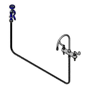 T&S-B-1176: Faucet, with Spray Hose