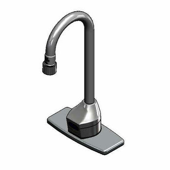 T&S-EC-3100-4DP-HG: (Chekpoint) Faucet, Electronic Hands Free