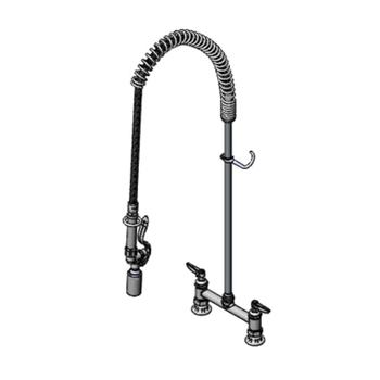 T&S-B-0123-CR-J: (EasyInstall) Pre-Rinse Faucet Assembly