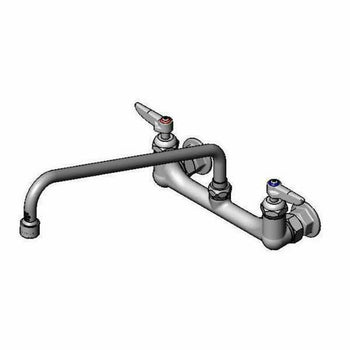 T&S-B-2299-VF22-CR: Faucet, Wall / Splash Mount