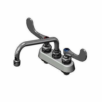 T&S-B-1111-WH4: Faucet, Deck Mount