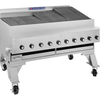 Bak-CH-10: (Dante Series) Charbroiler, Gas, Floor Model