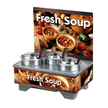 Vol-720201103: (Cayenne®) Soup Merchandiser, Countertop