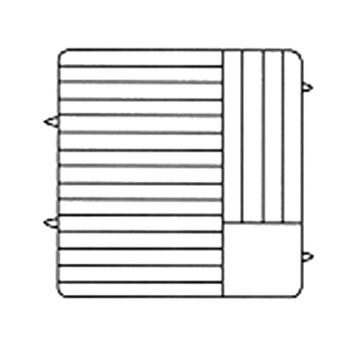 Vol-PM1912-6: (Plate Crate®) Dishwasher Rack, Plates