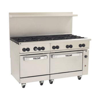 Vul-60SS-10BP-QS: (Quick Ship) Range, 60" Restaurant, Gas