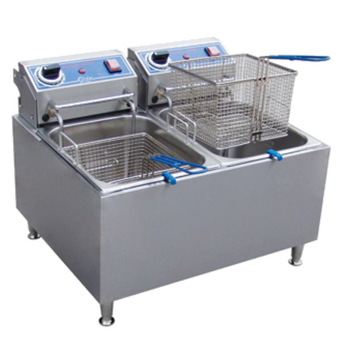 Glo-PF32E: (Globe) Fryer, Electric, Countertop, Split Pot